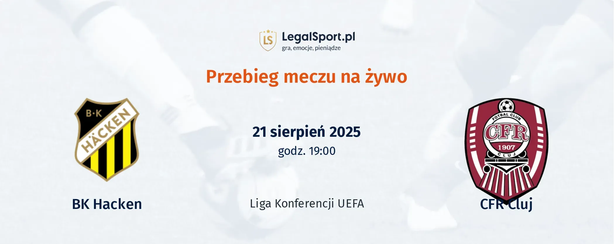 Przebieg BK Hacken - CFR 1907 Cluj
