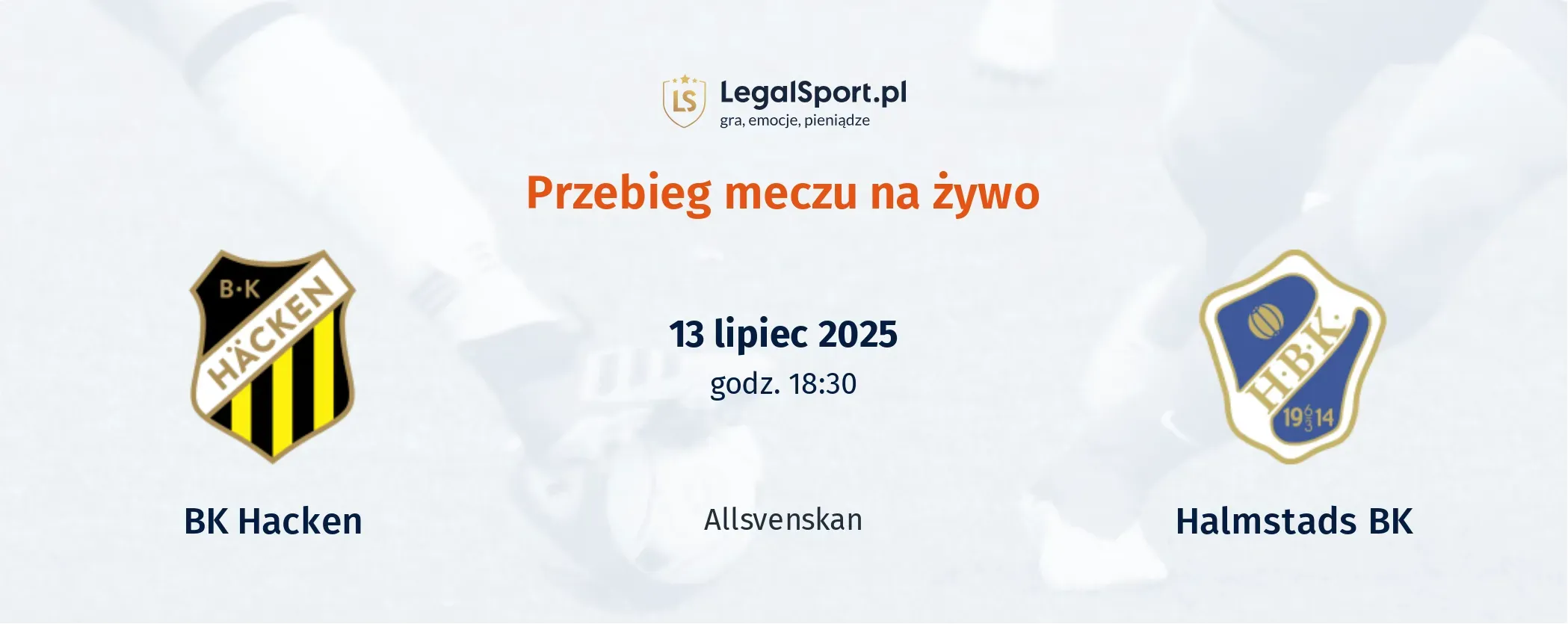 Przebieg BK Hacken - Halmstad