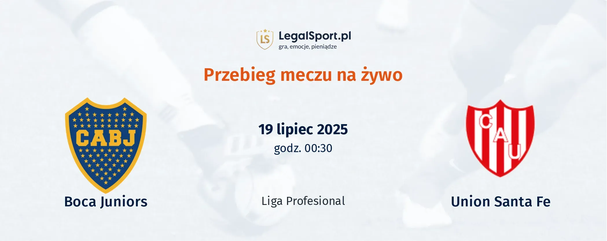 Przebieg Boca Juniors - Union Santa Fe