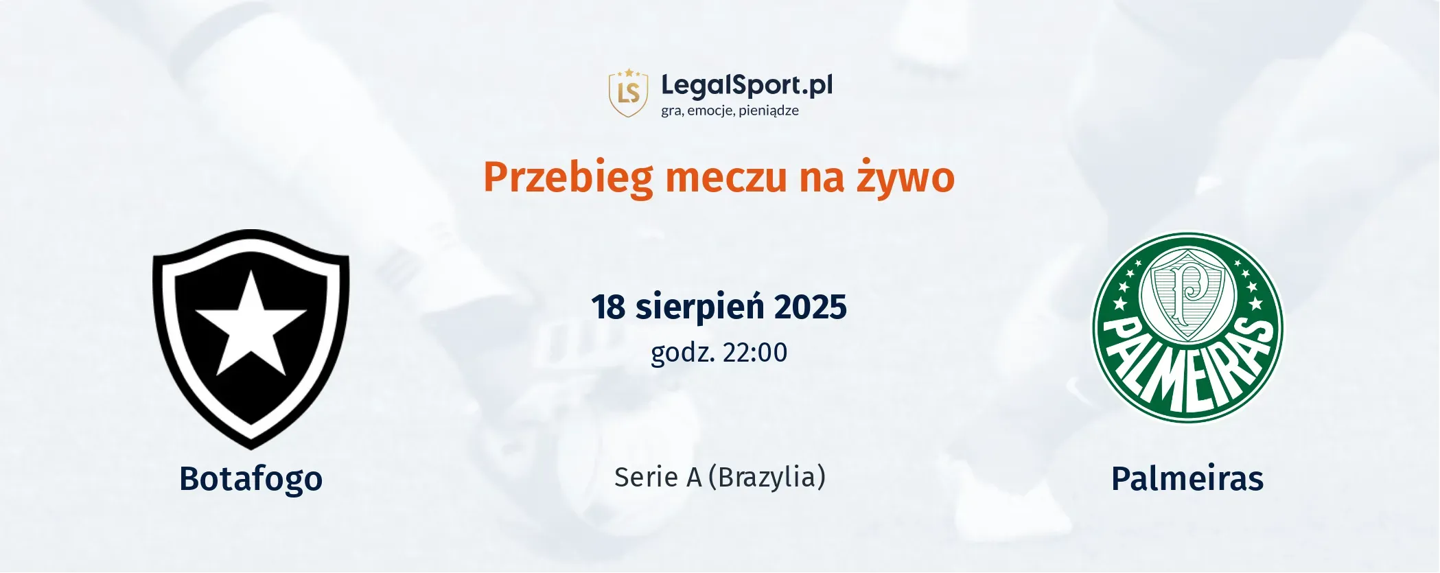 Przebieg Botafogo - Palmeiras
