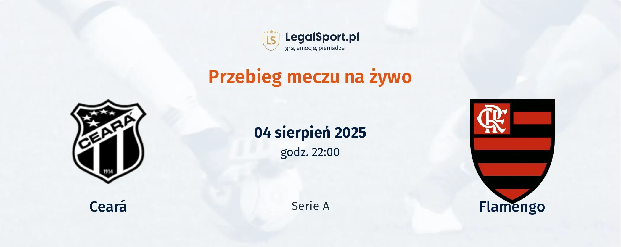 Przebieg Ceara - Flamengo
