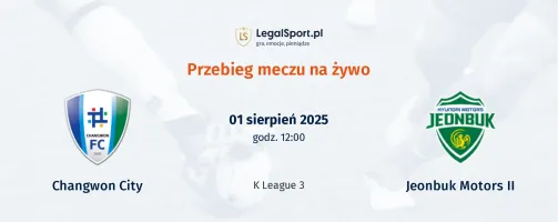 Przebieg Changwon City - Jeonbuk Motors II