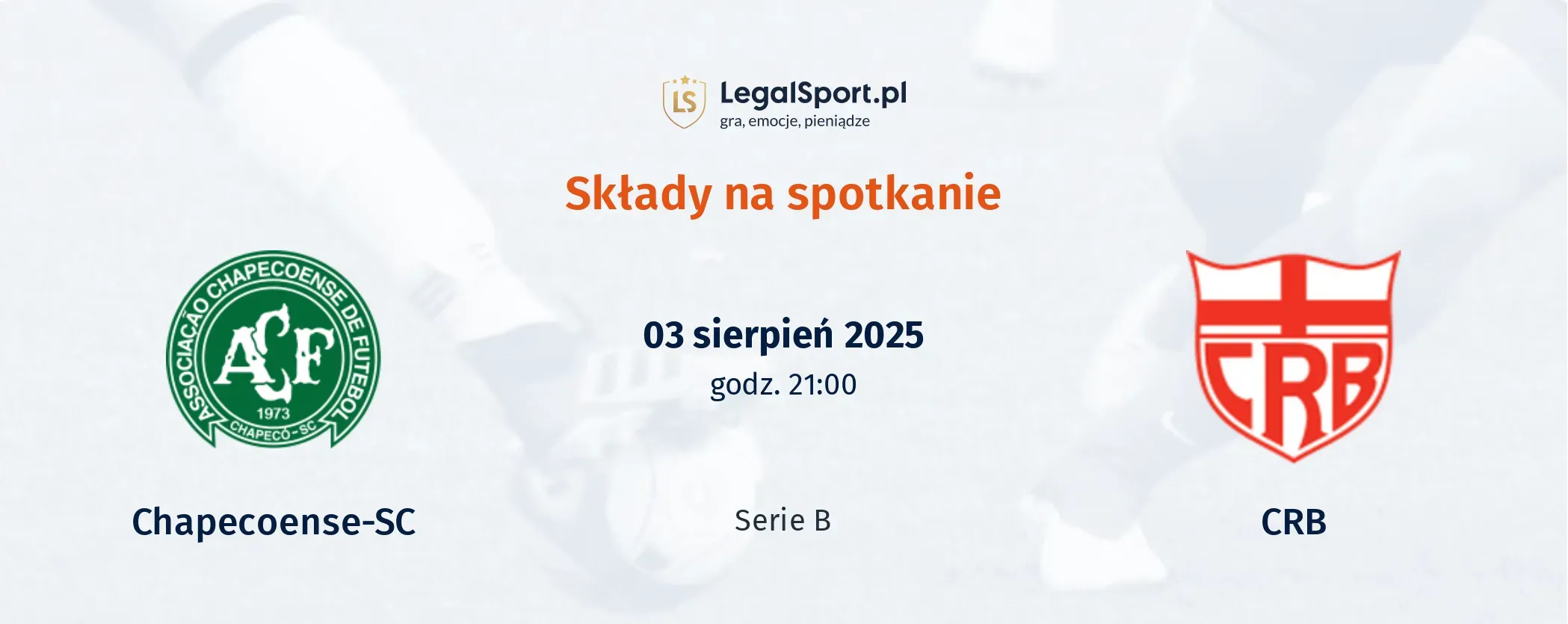 Składy Chapecoense-sc - CRB