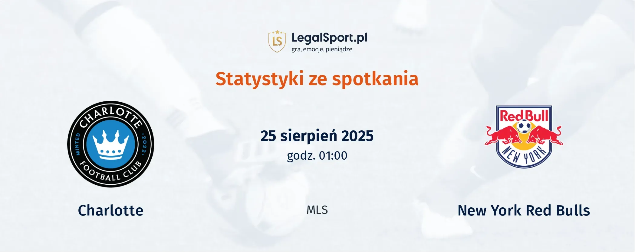 Statystyki Charlotte - New York Red Bulls