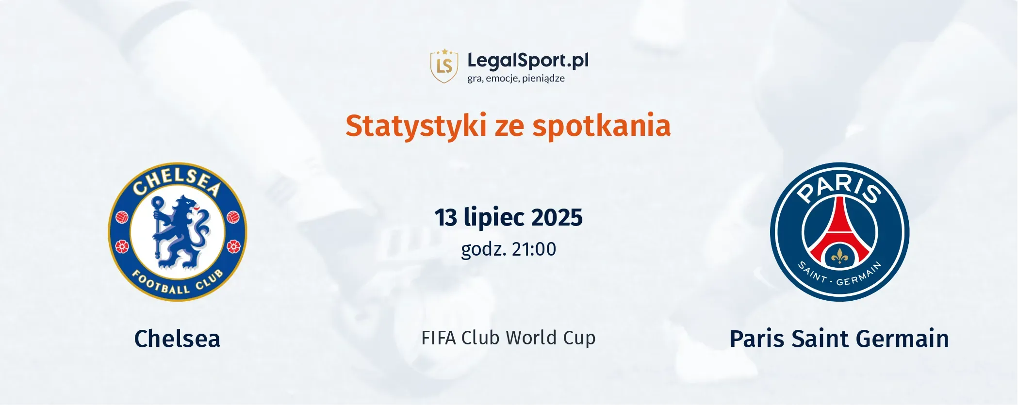 Statystyki Chelsea - Paris Saint Germain