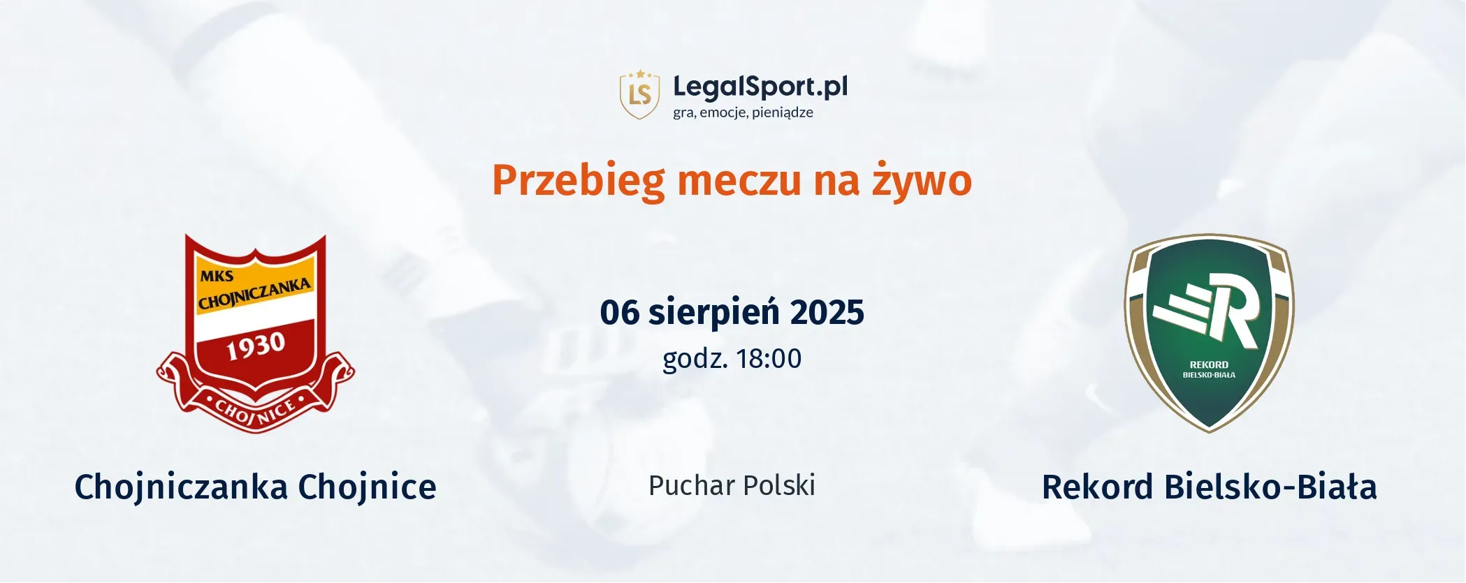 Przebieg Chojniczanka Chojnice - Rekord Bielsko-Biała