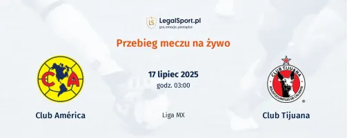 Przebieg Club America - Club Tijuana