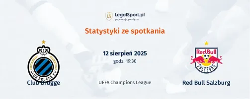 Statystyki Club Brugge - Red Bull Salzburg