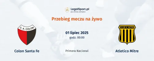 Przebieg Colon Santa Fe - Atletico Mitre