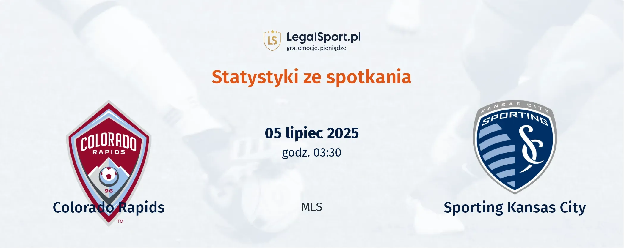 Statystyki Colorado Rapids - Sporting Kansas City