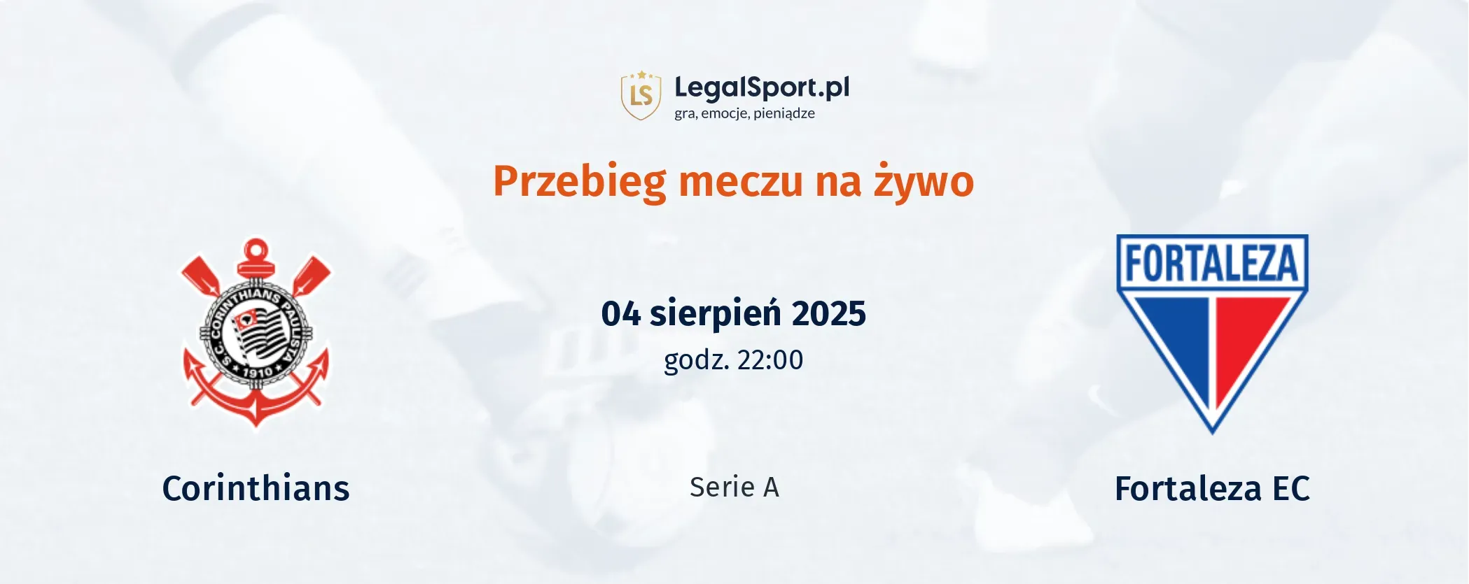 Przebieg Corinthians - Fortaleza EC