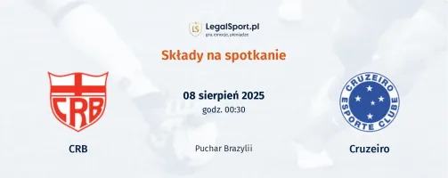 Składy CRB - Cruzeiro
