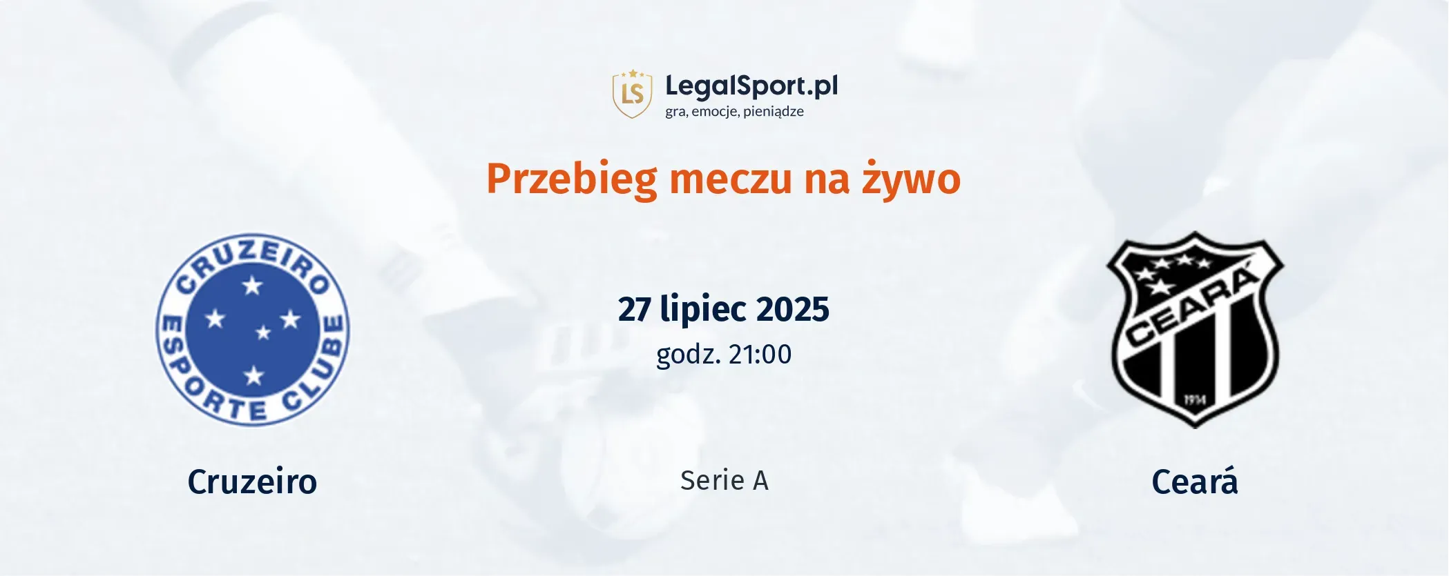 Przebieg Cruzeiro - Ceara