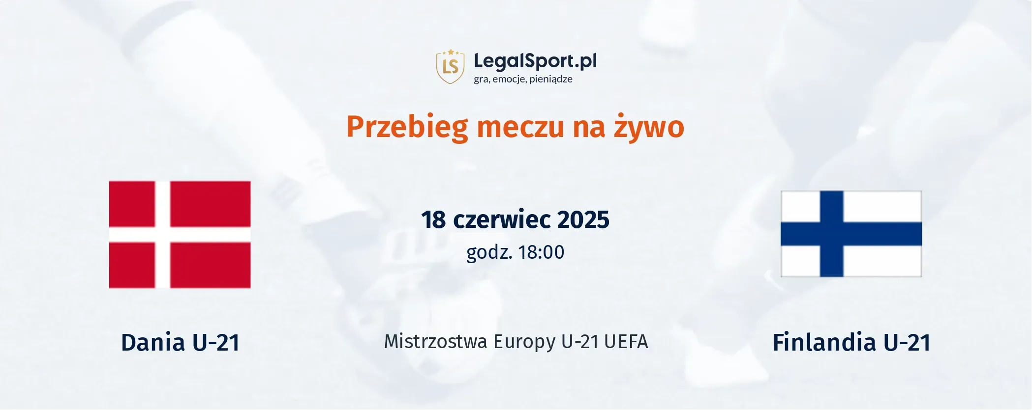 Przebieg Dania U-21 - Finlandia U-21