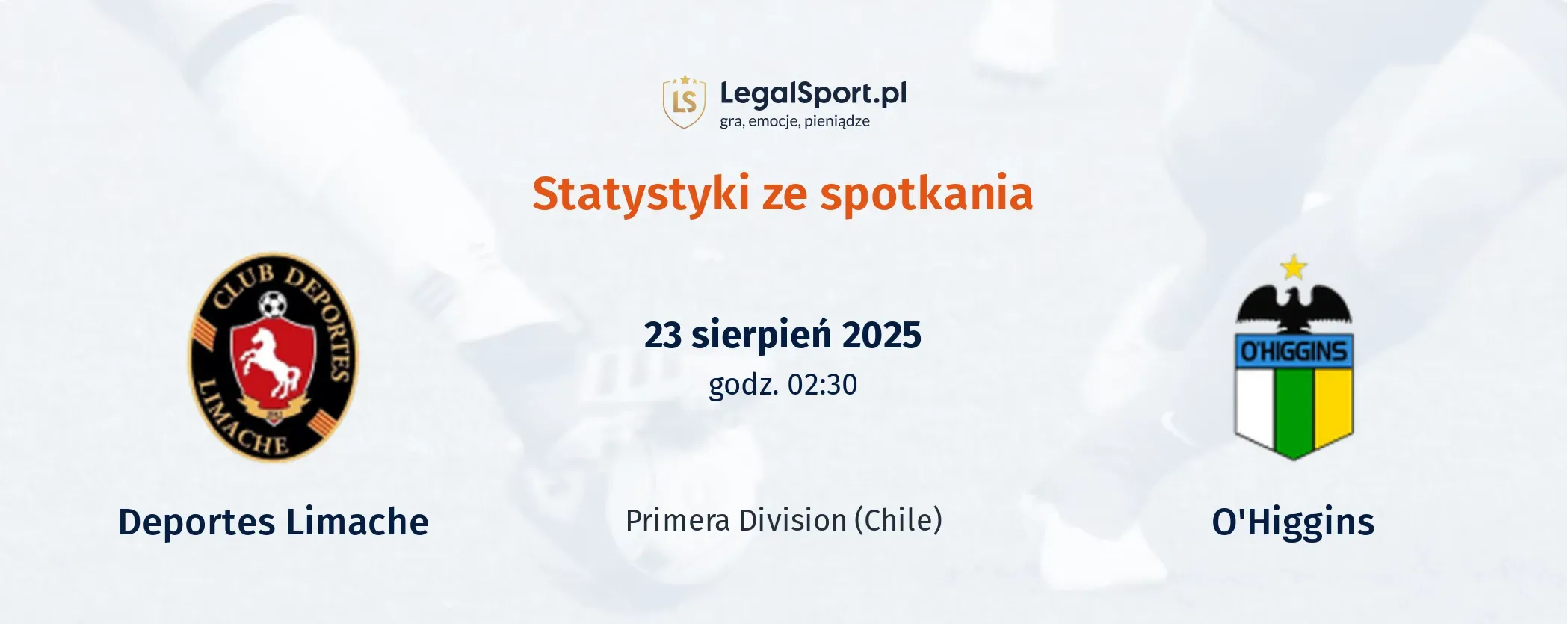 Statystyki Deportes Limache - O'Higgins