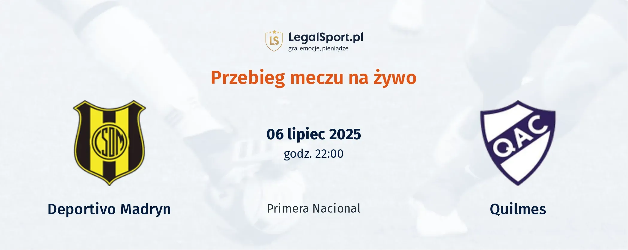 Przebieg Deportivo Madryn - Quilmes