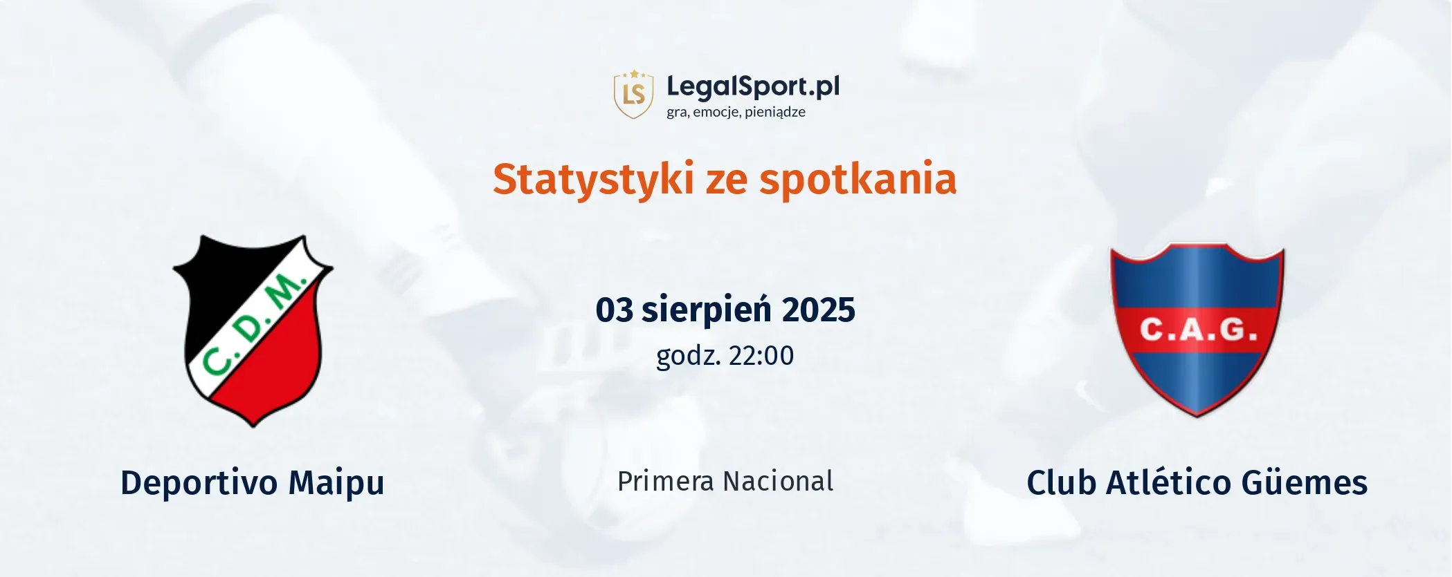 Statystyki Deportivo Maipu - Club Atlético Güemes