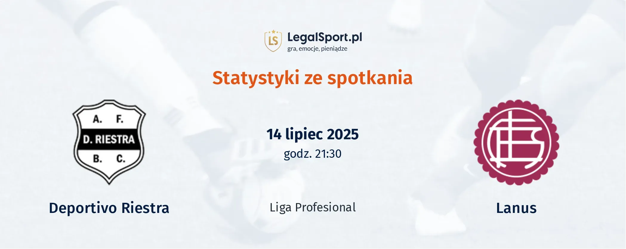 Statystyki Deportivo Riestra - Lanus
