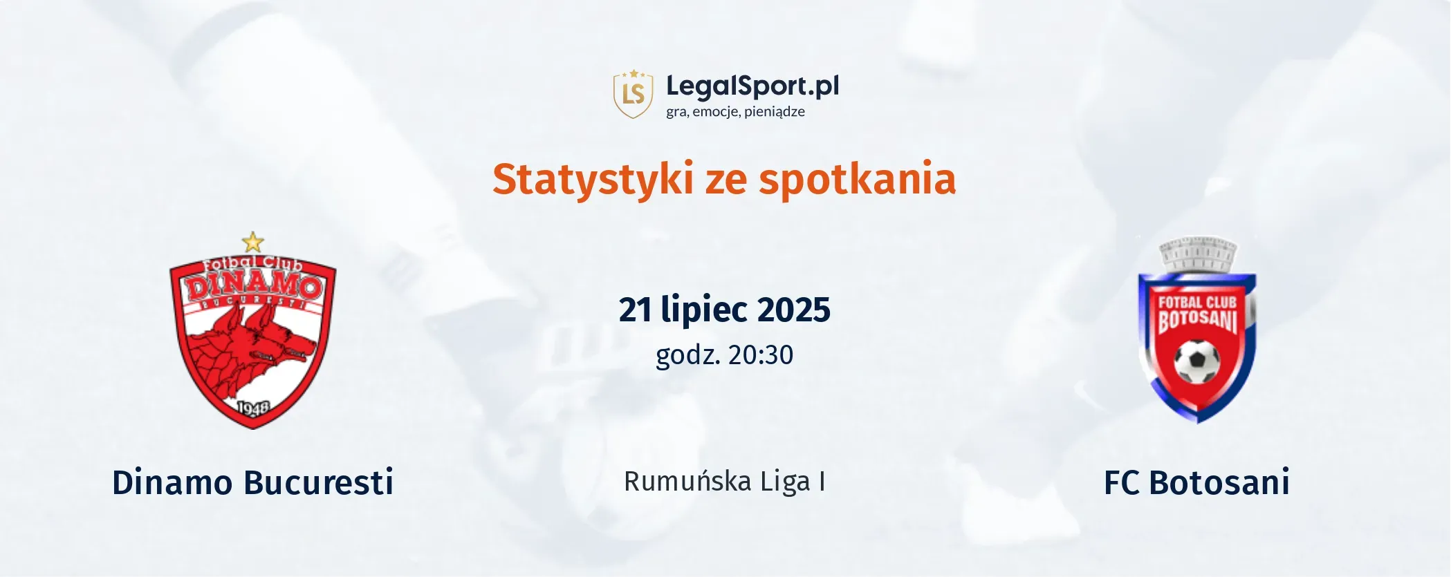 Statystyki Dinamo Bucuresti - FC Botosani