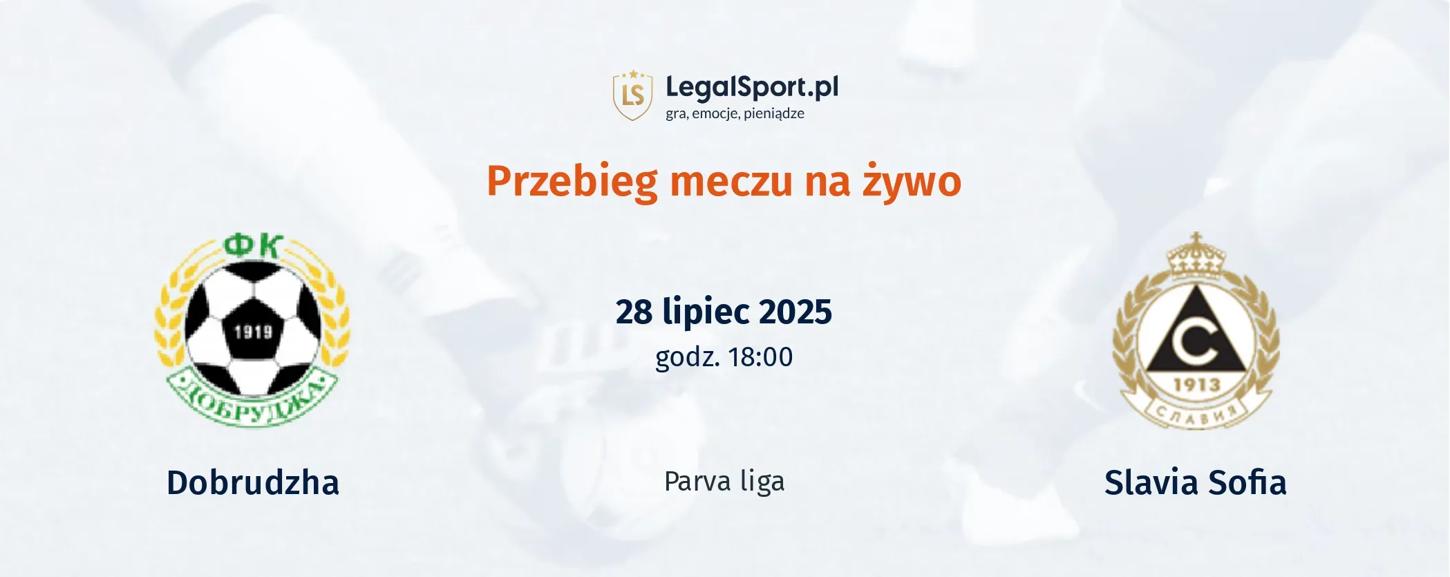 Przebieg Dobrudzha - Slavia Sofia