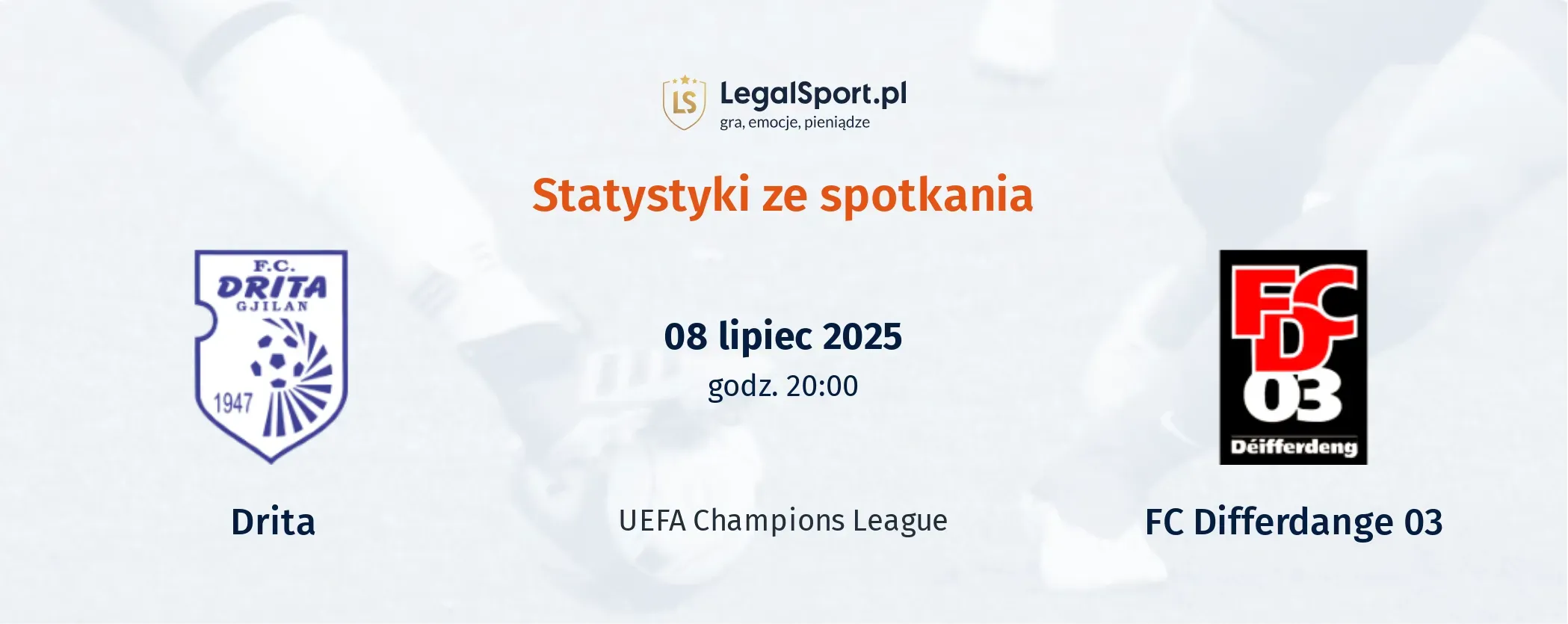 Statystyki Drita - FC Differdange 03