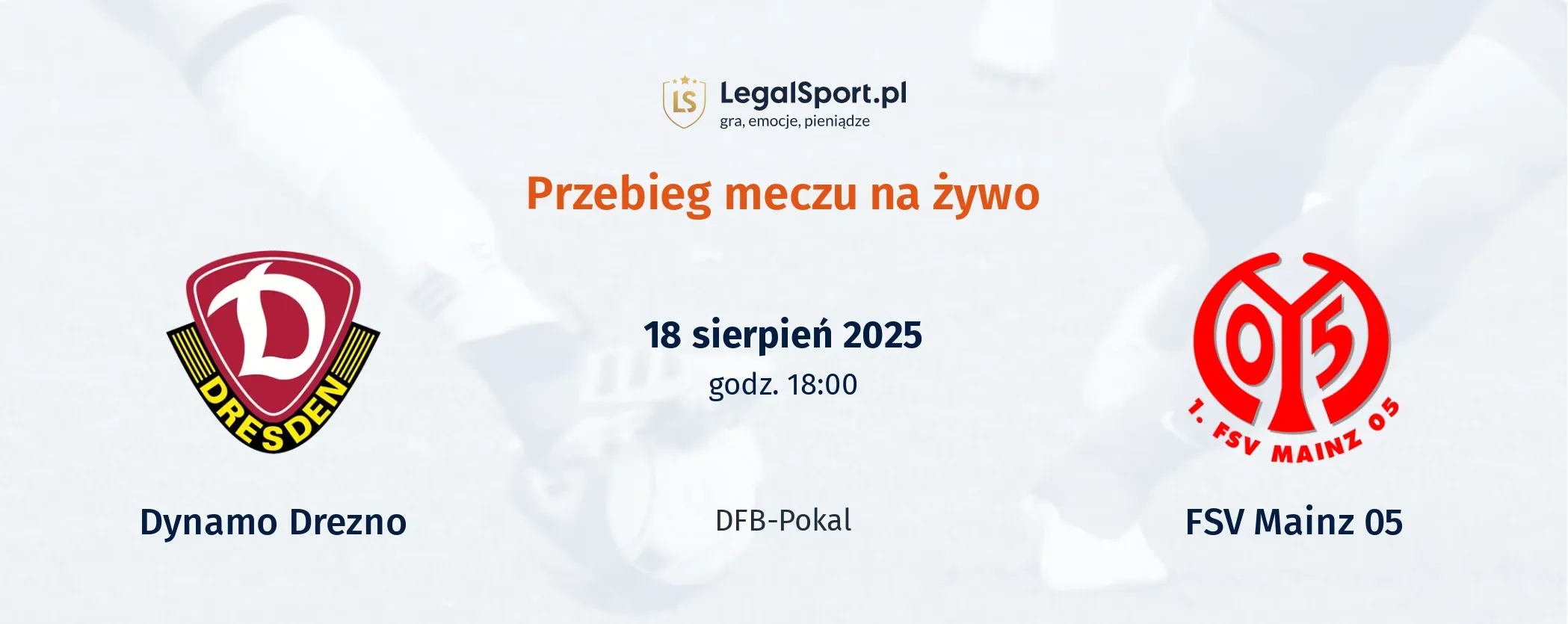 Przebieg Dynamo Drezno - FSV Mainz 05