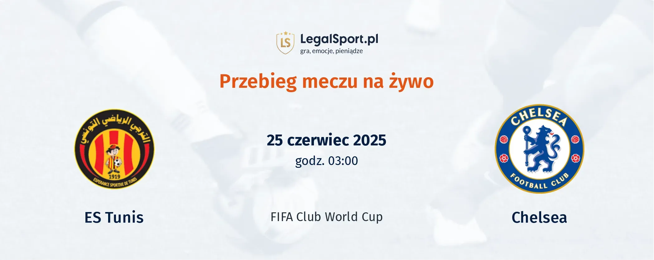 Przebieg ES Tunis - Chelsea