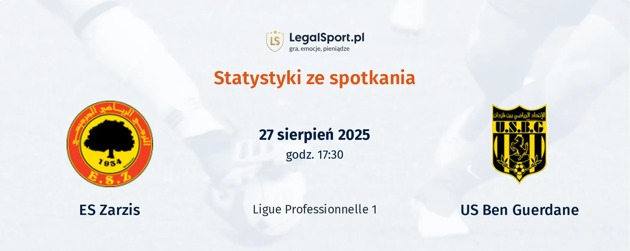 Statystyki ES Zarzis - US Ben Guerdane