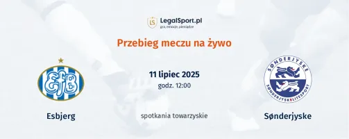 Przebieg Esbjerg - Sonderjyske
