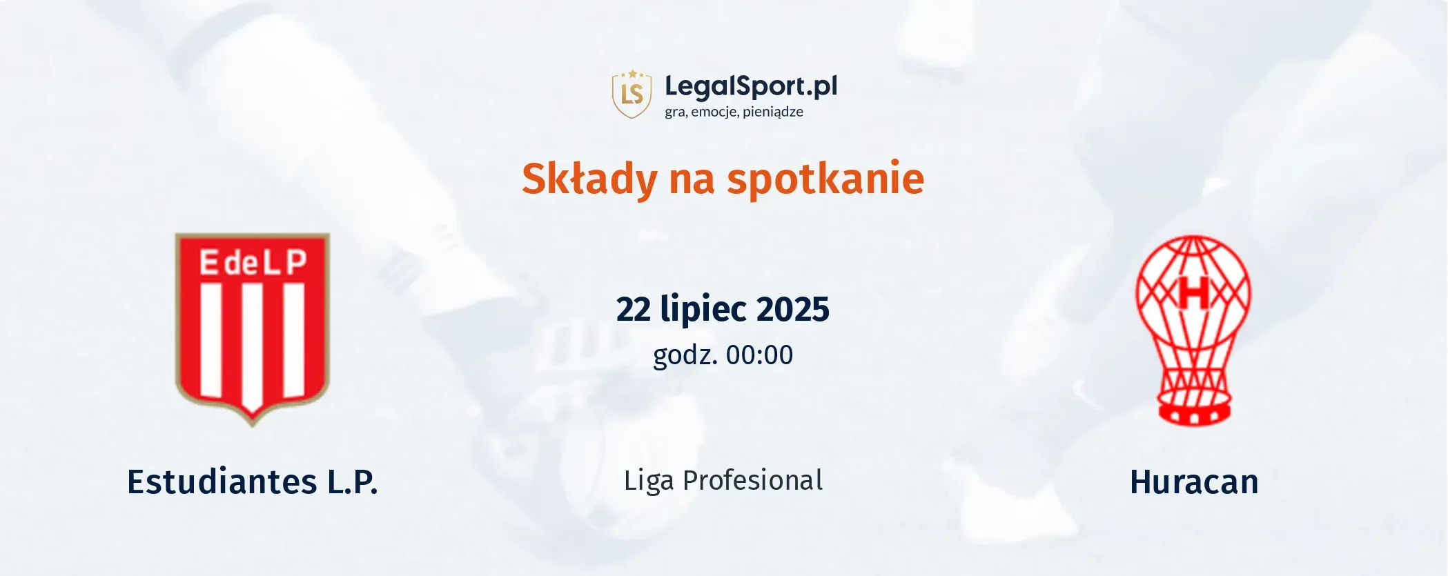 Składy Estudiantes L.P. - Huracan