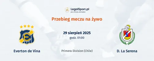 Przebieg Everton de Vina - D. La Serena