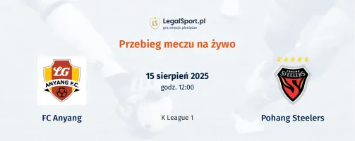 Przebieg FC Anyang - Pohang Steelers