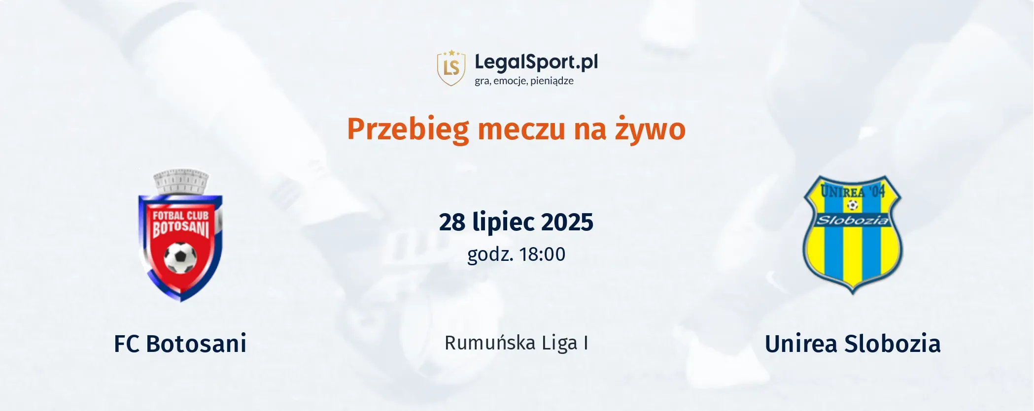 Przebieg FC Botosani - Unirea Slobozia