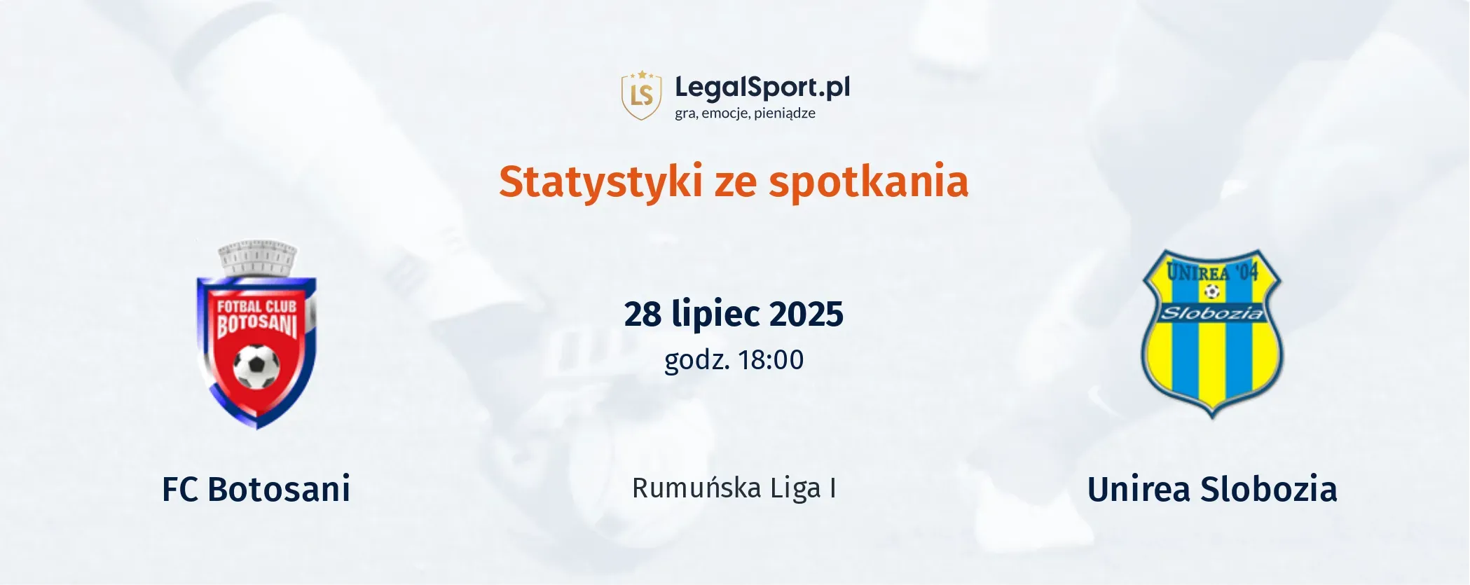 Statystyki FC Botosani - Unirea Slobozia