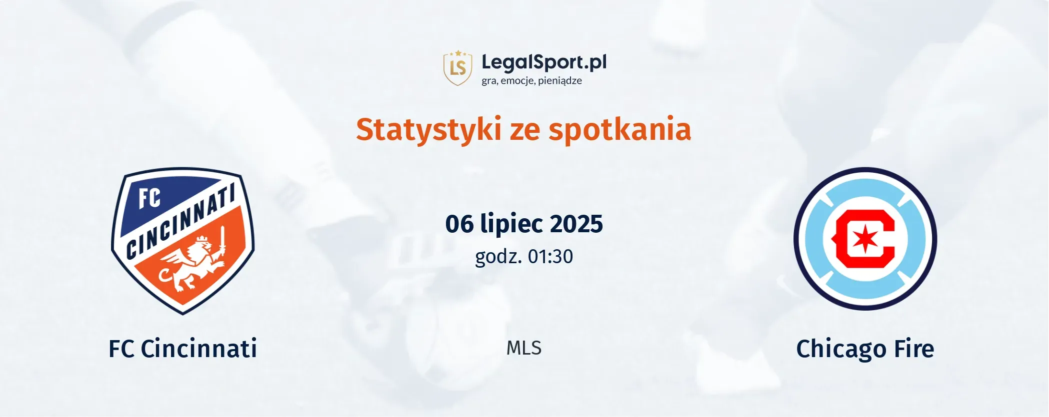 Statystyki FC Cincinnati - Chicago Fire