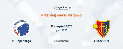 Przebieg FC Copenhagen - FC Basel 1893