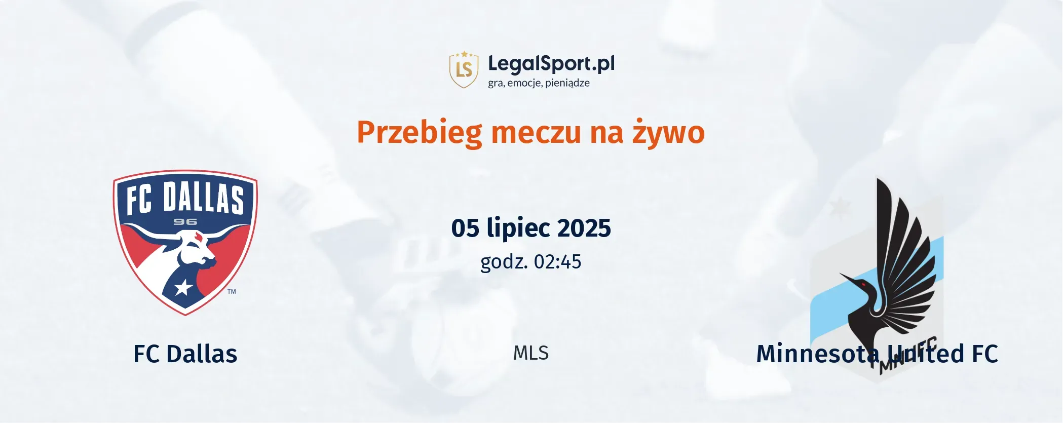 Przebieg FC Dallas - Minnesota United FC