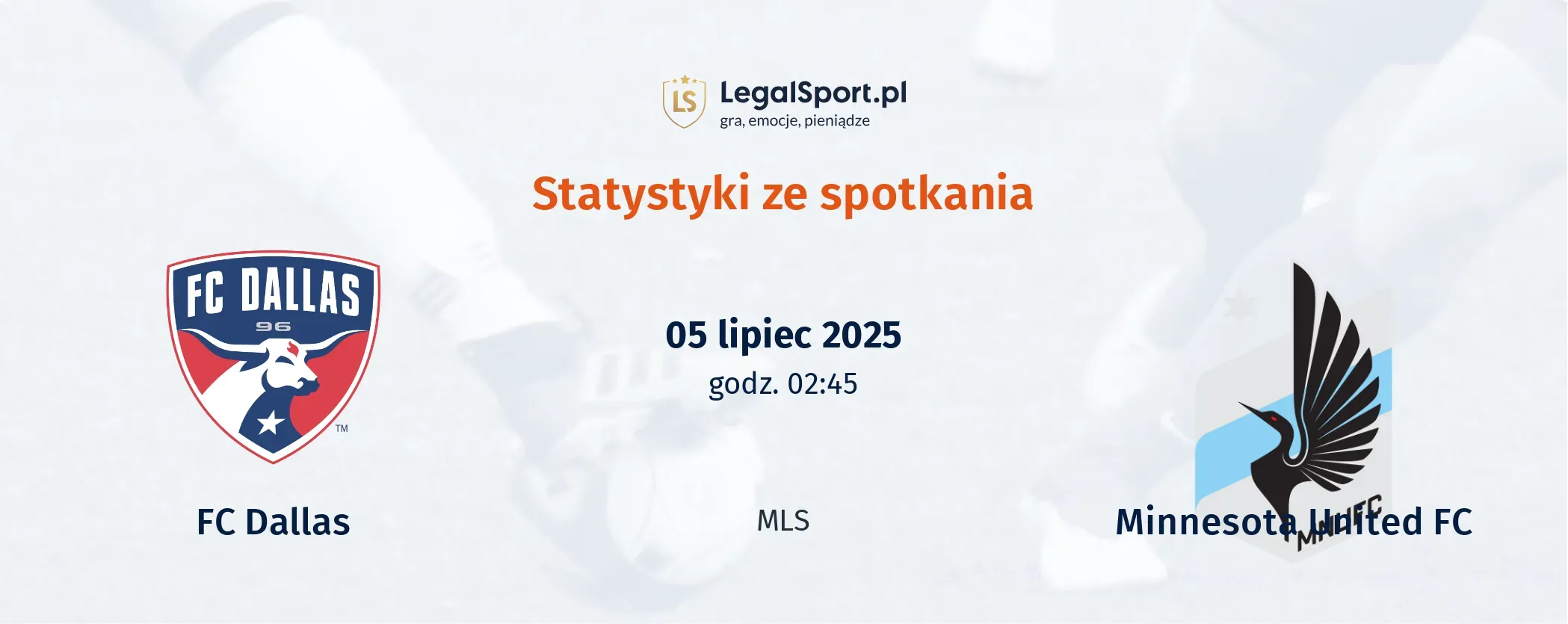 Statystyki FC Dallas - Minnesota United FC