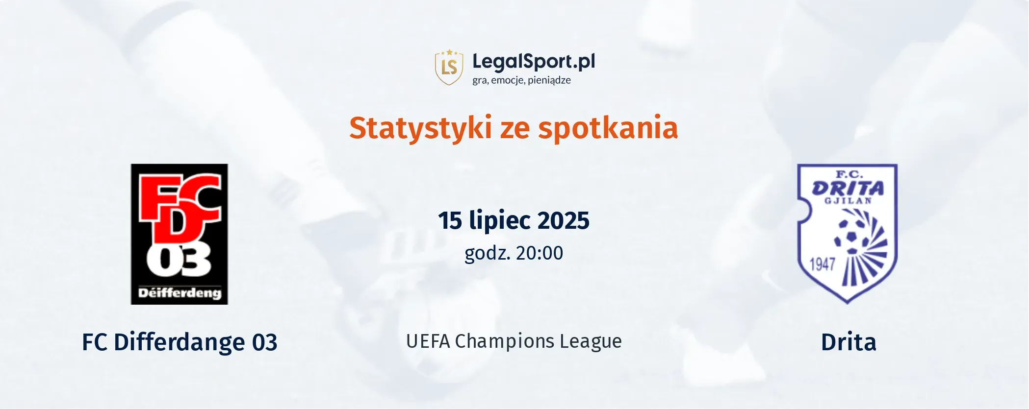 Statystyki FC Differdange 03 - Drita