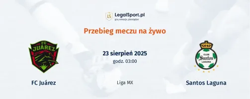 Przebieg FC Juarez - Santos Laguna