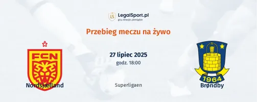Przebieg FC Nordsjaelland - Brondby