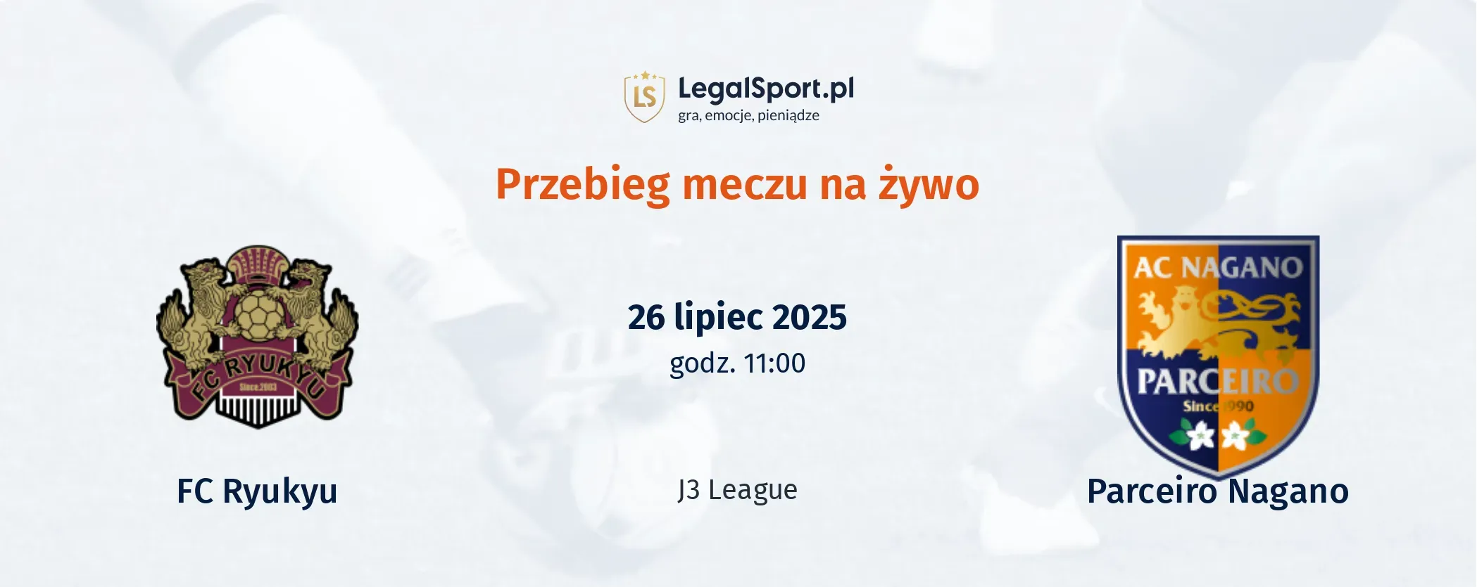 Przebieg FC Ryukyu - Parceiro Nagano