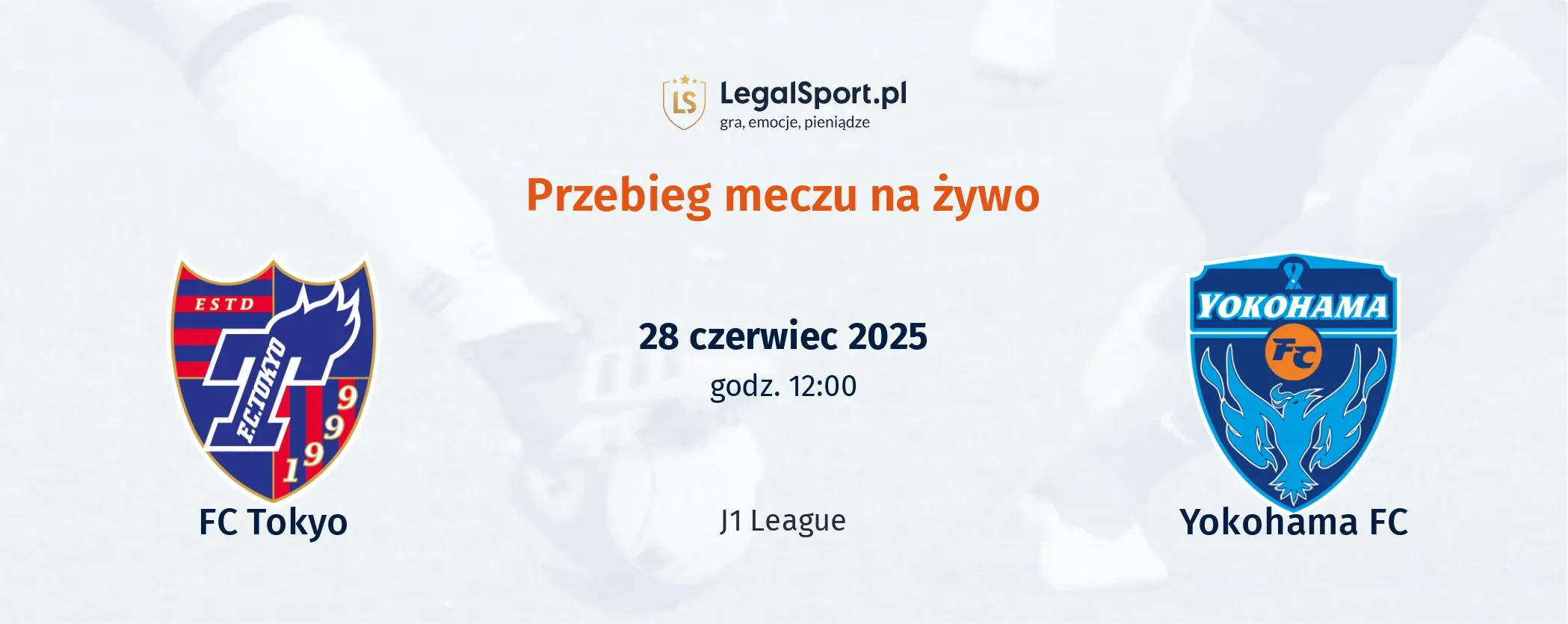 Przebieg FC Tokyo - Yokohama FC
