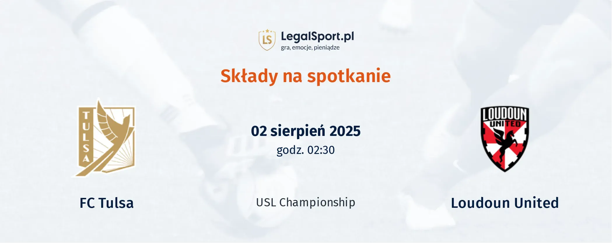 Składy FC Tulsa - Loudoun United