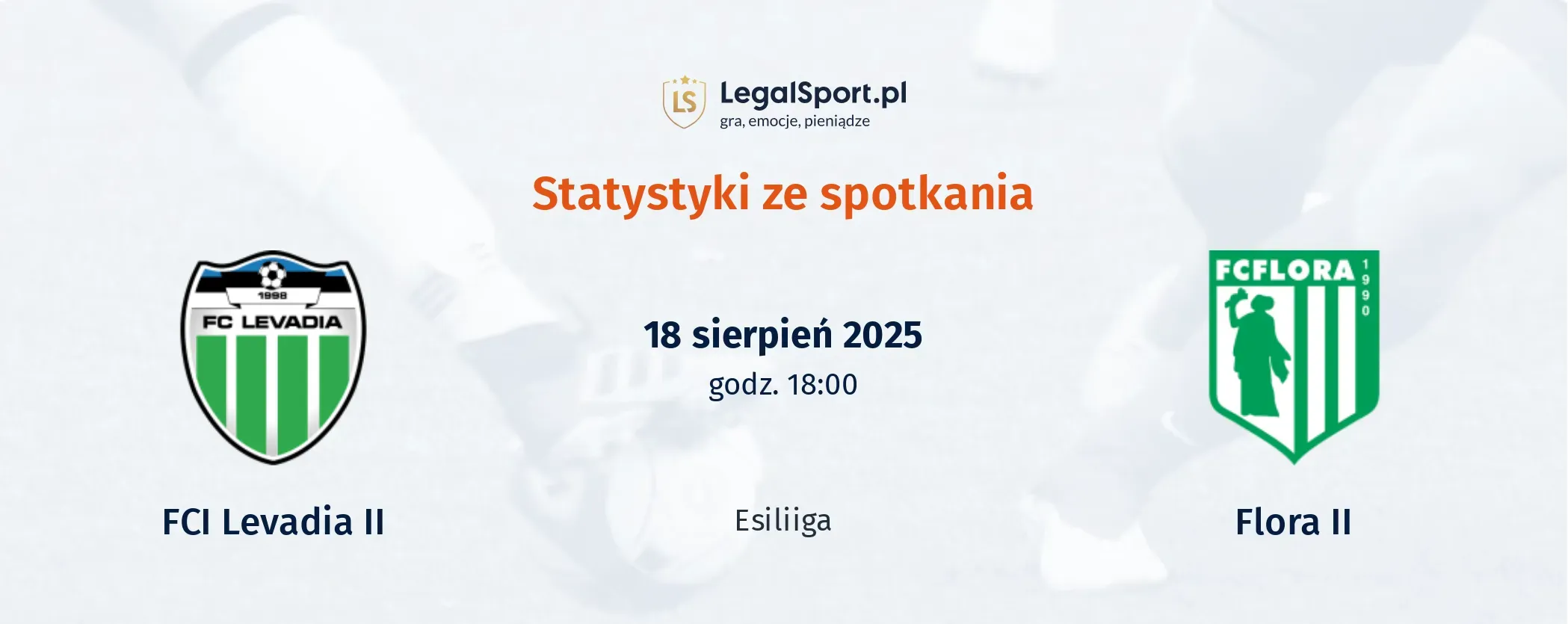Statystyki FCI Levadia II - Flora II