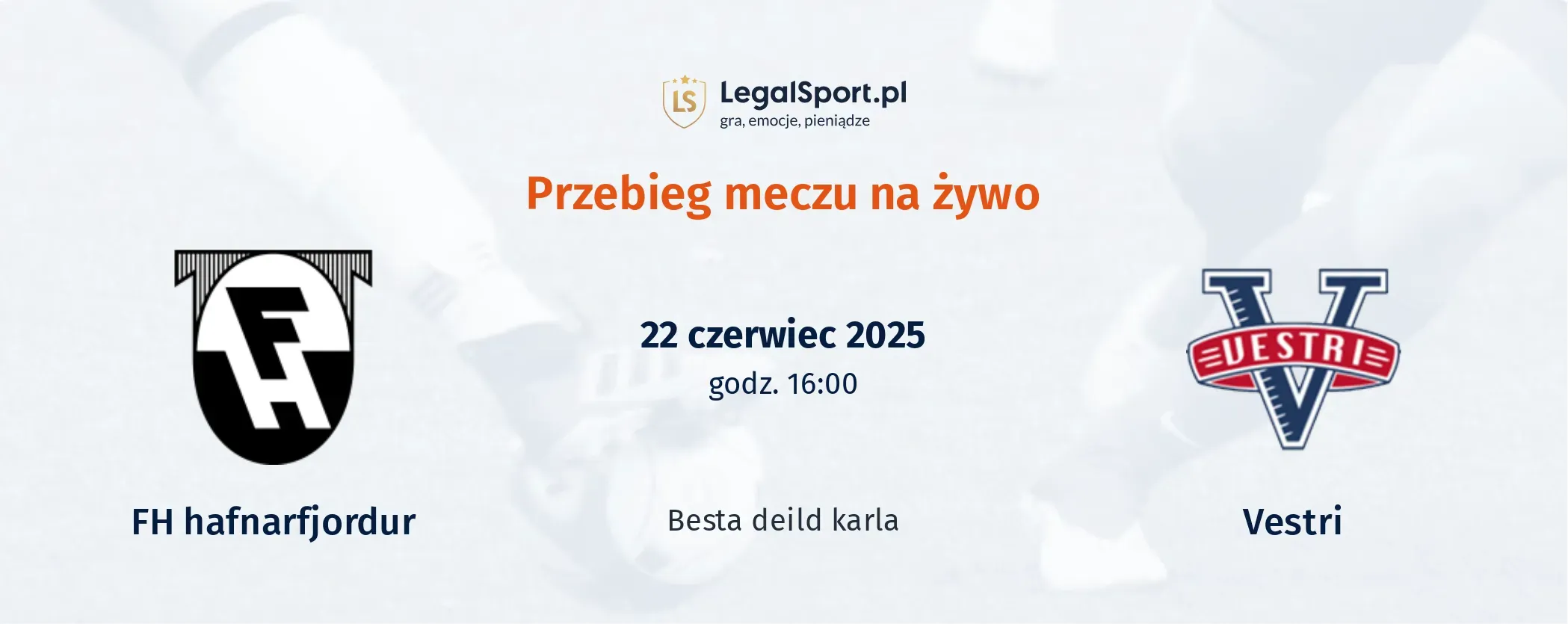 Przebieg FH hafnarfjordur - Vestri