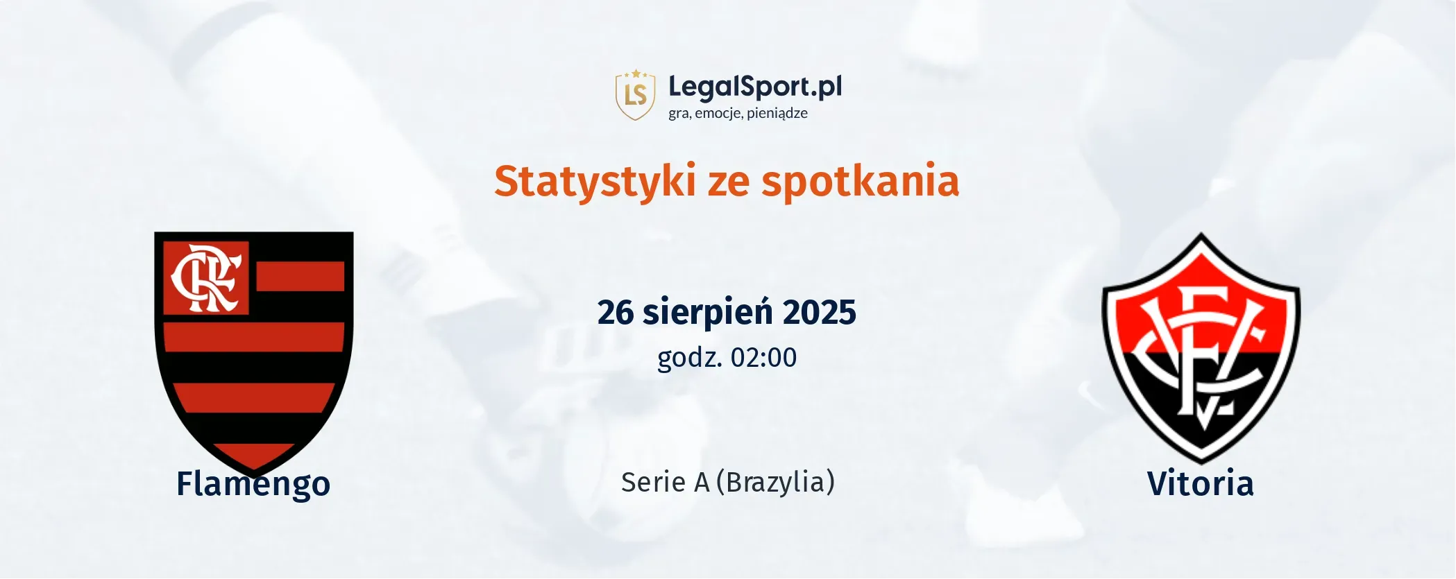 Statystyki Flamengo - Vitoria