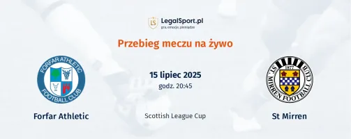Przebieg Forfar Athletic - St. Mirren FC