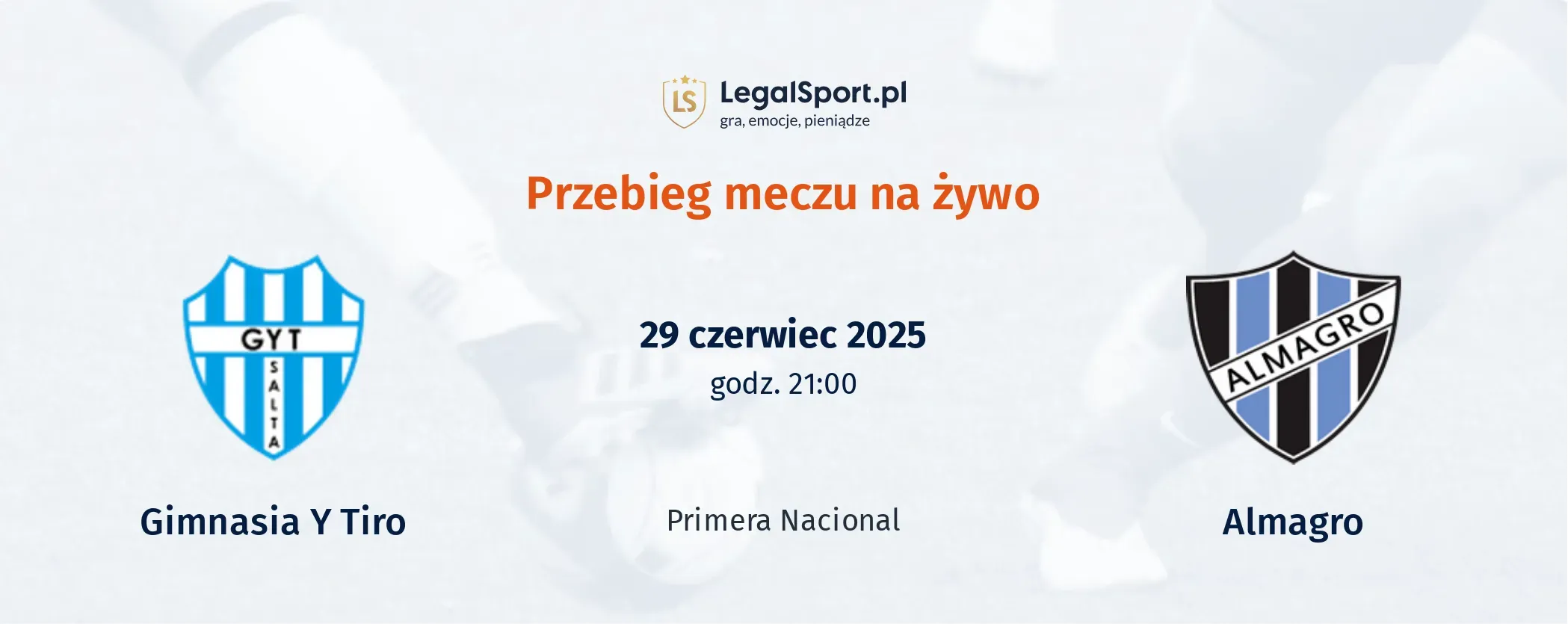 Przebieg Gimnasia Y Tiro - Almagro