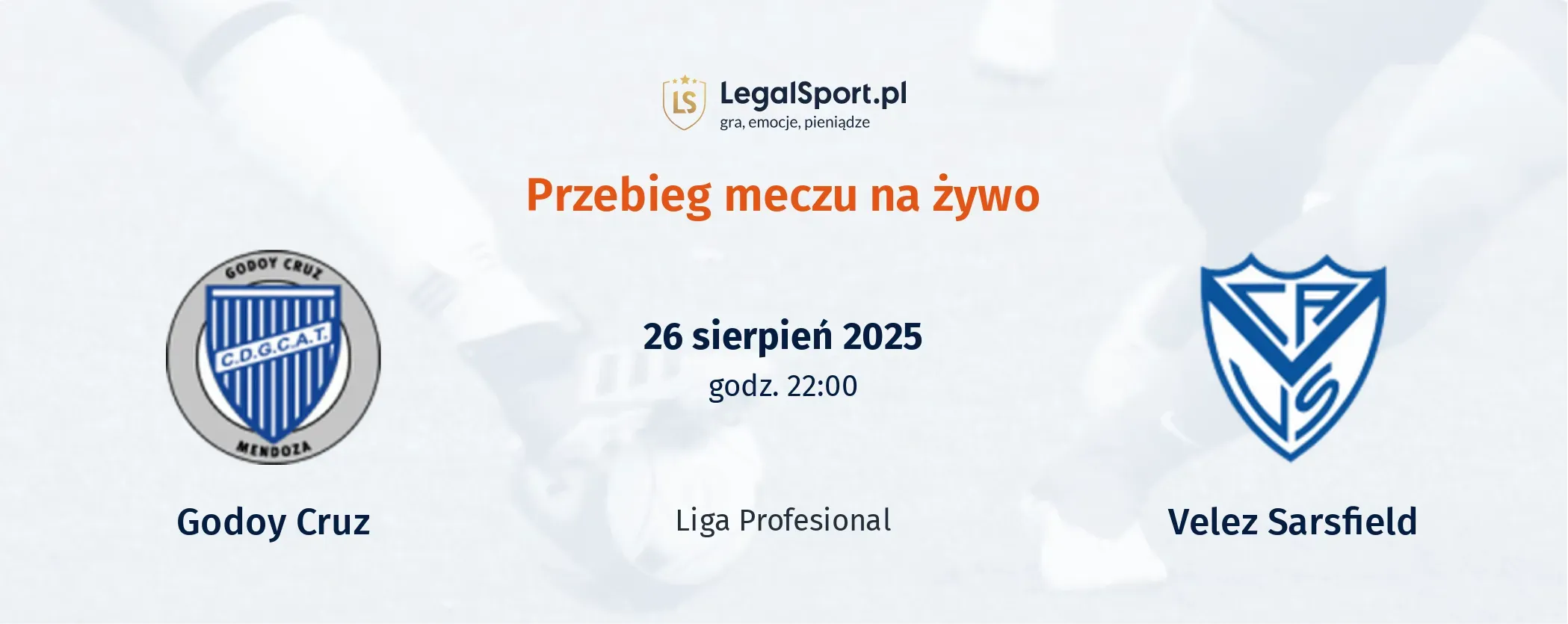 Przebieg Godoy Cruz - Velez Sarsfield